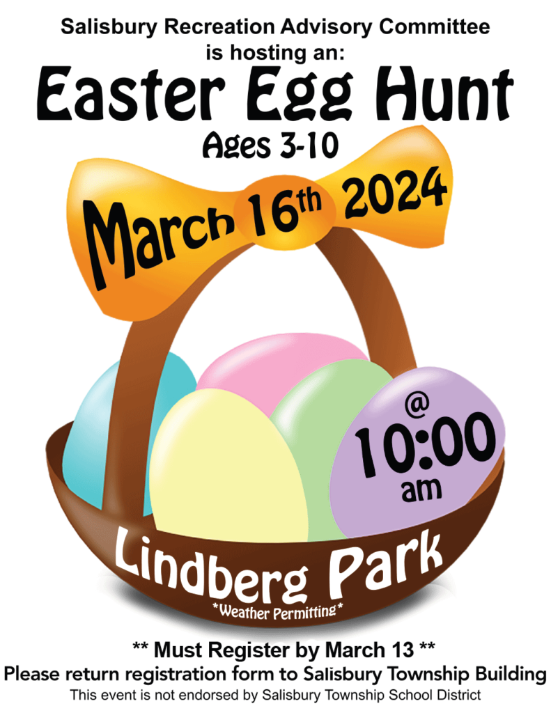 2024 Easter Egg Hunt Flyer