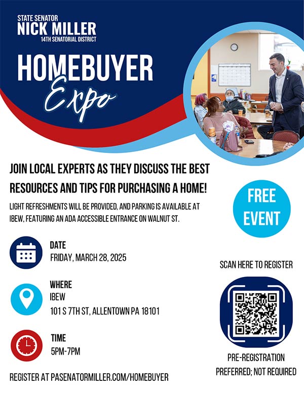 Senator Nick Miller Homebuyer Expo